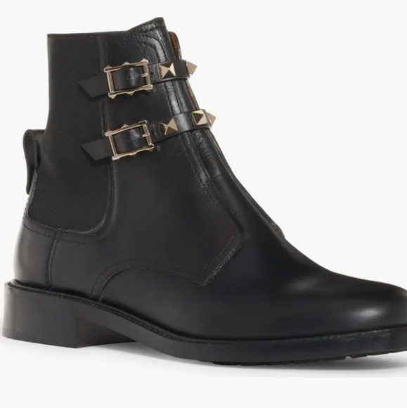 Valentino Garavani Rockstud Ankle Boots - Picture 2 of 12